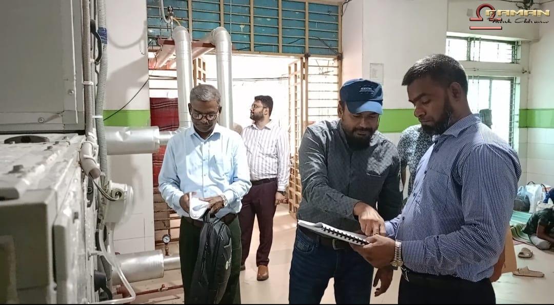 CEO explaining the Negative Pressure System